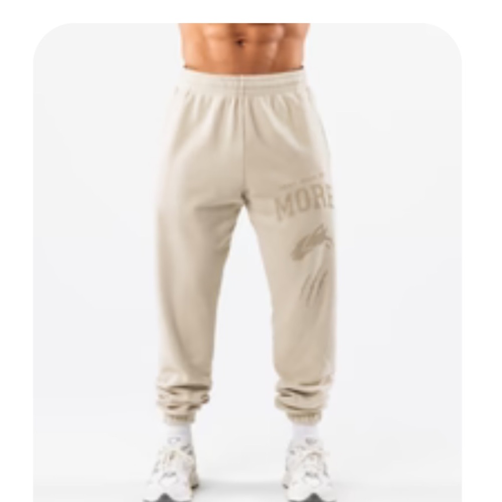 Alphalete Men's Cream Joggers